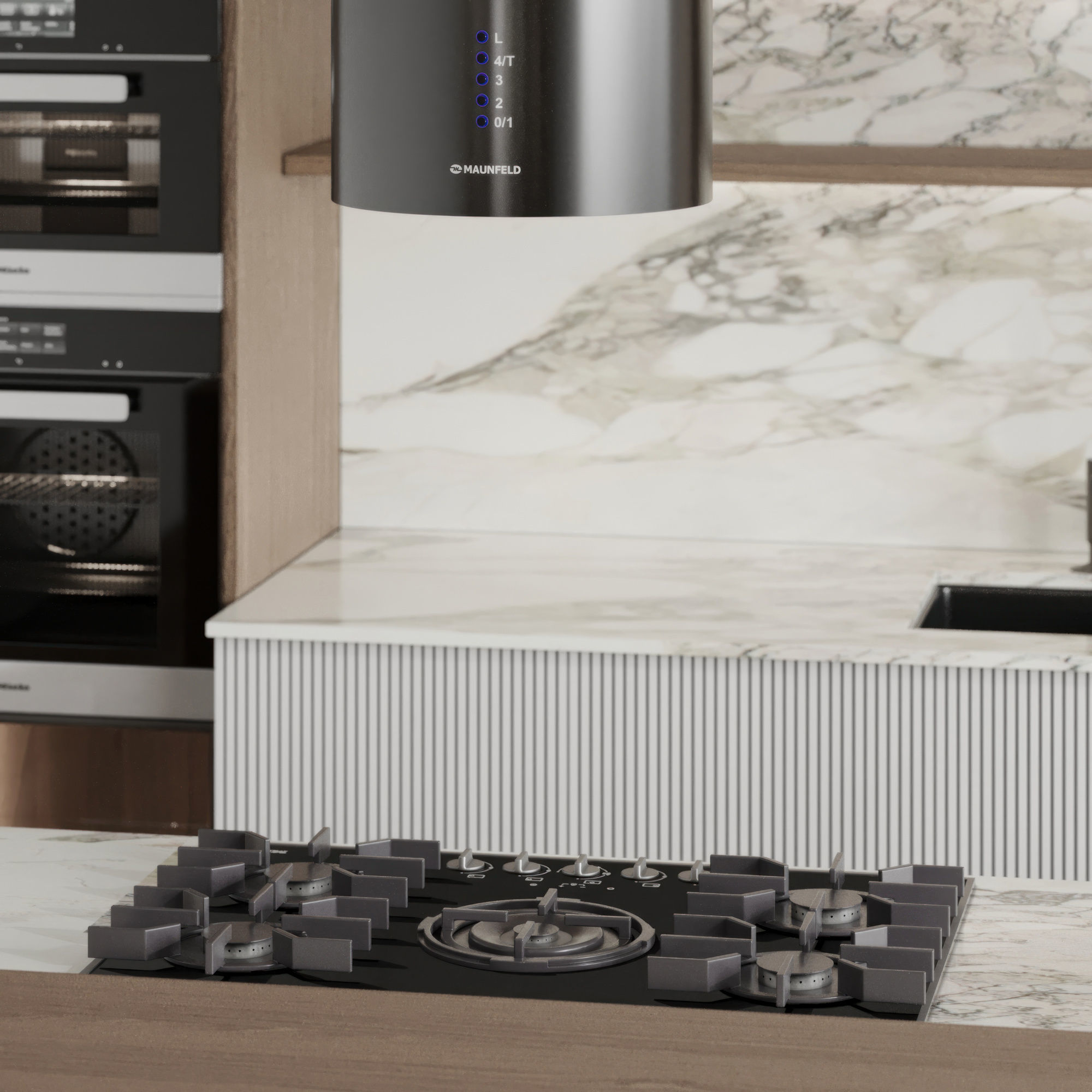 Kitchen 076 3D model_2