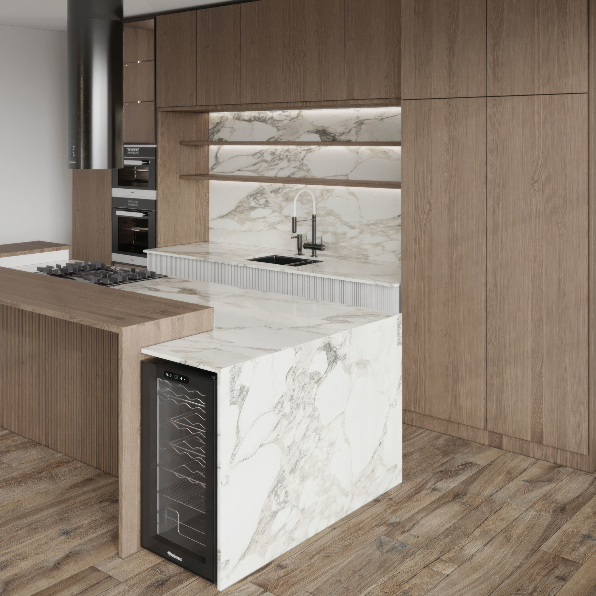 Kitchen 076 3D model_4