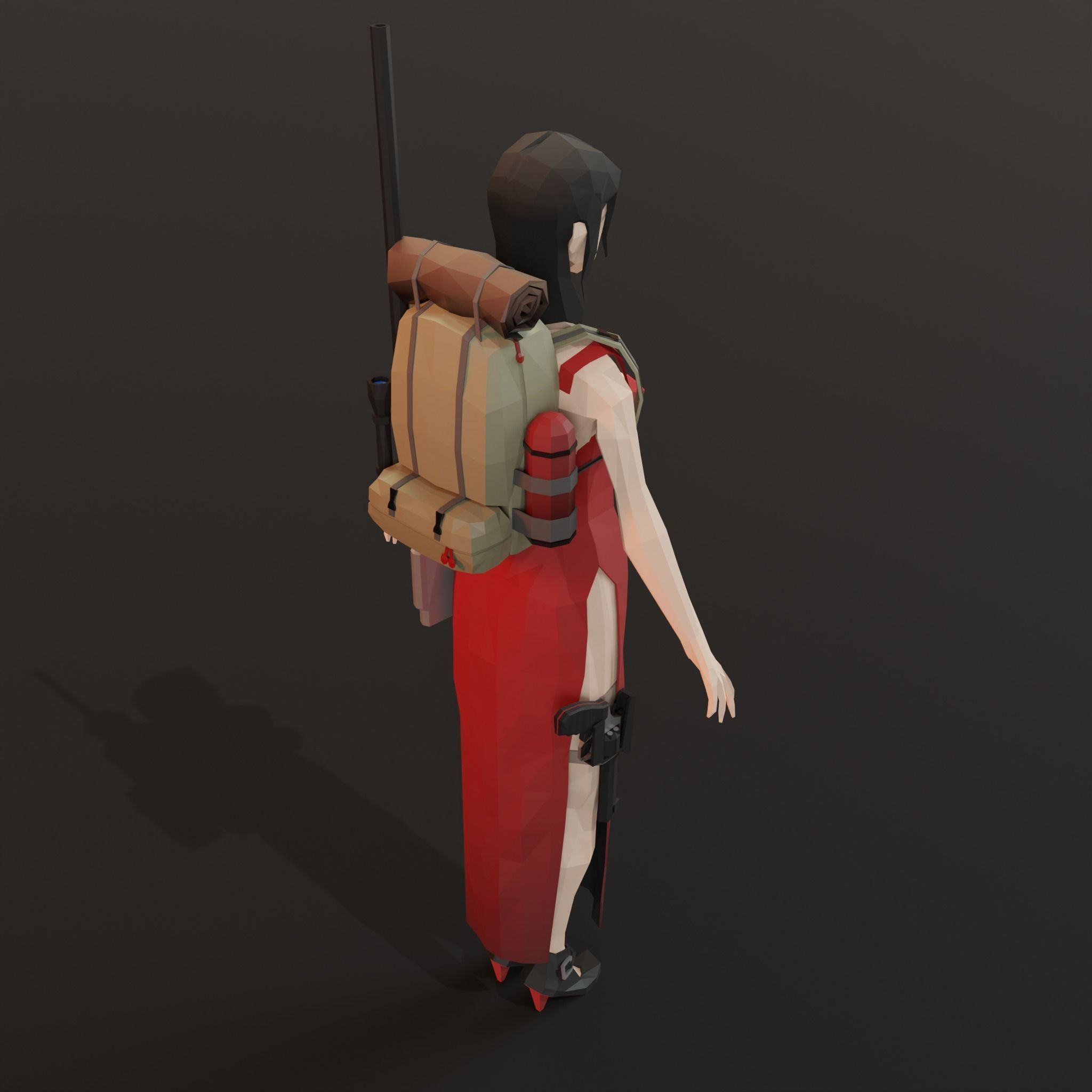 3D model Low Poly Style Character VR / AR / low-poly | CGTrader