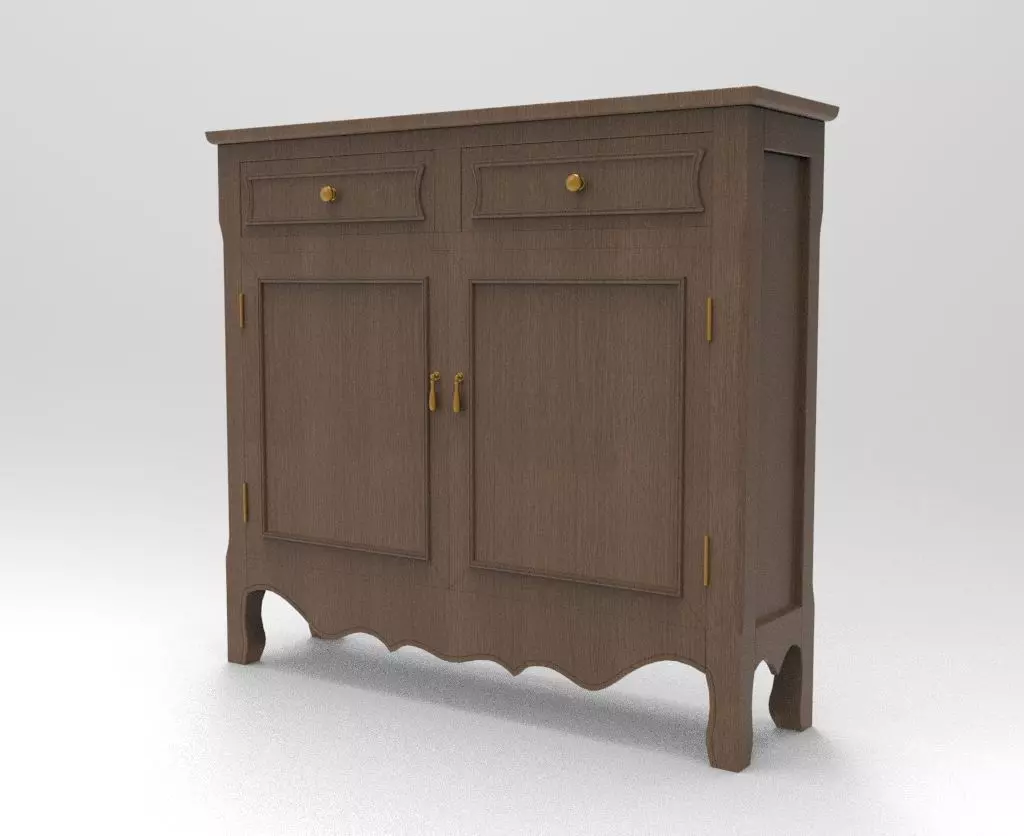 Drawer 3D model_0