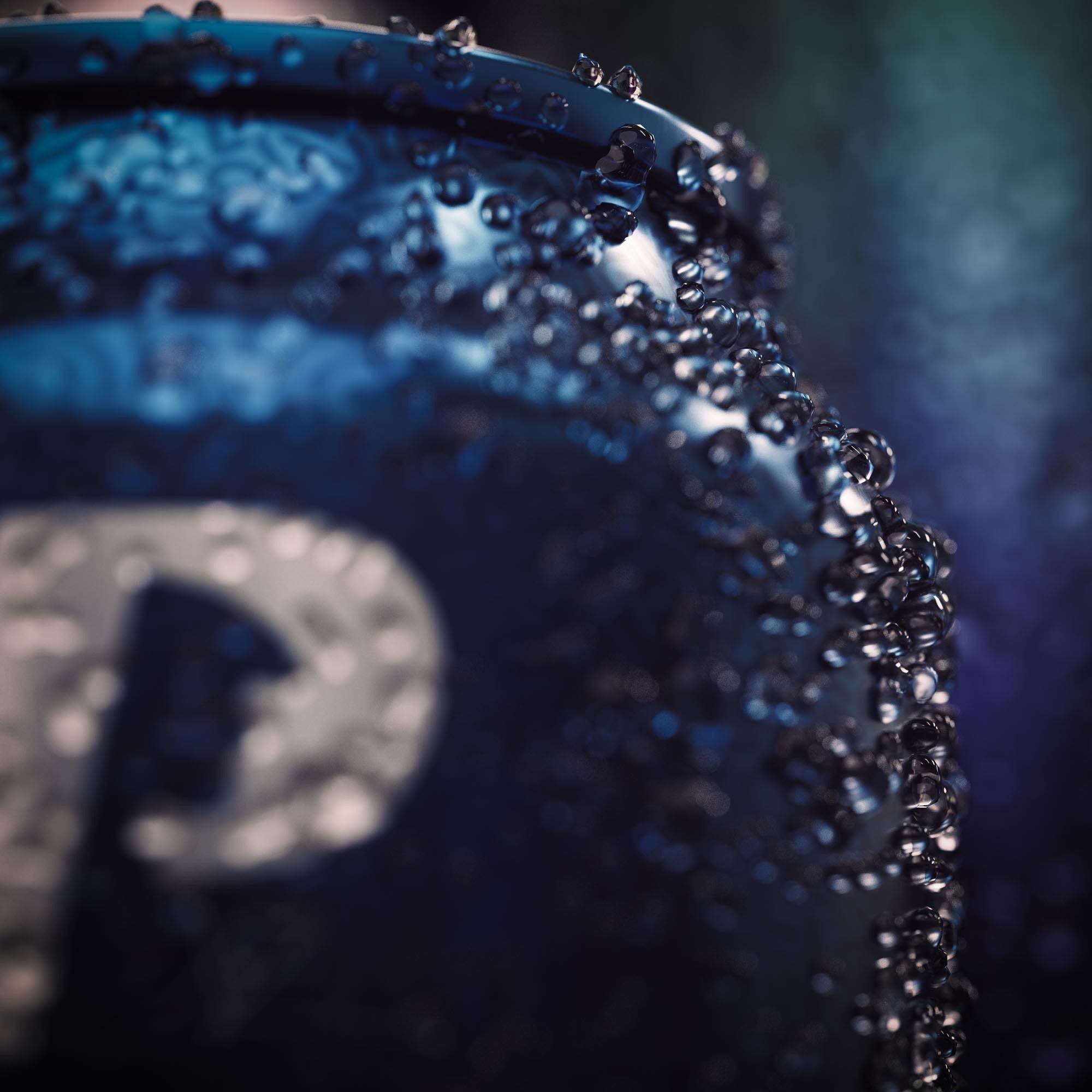 Soda Can Set with Droplets 3D model_14