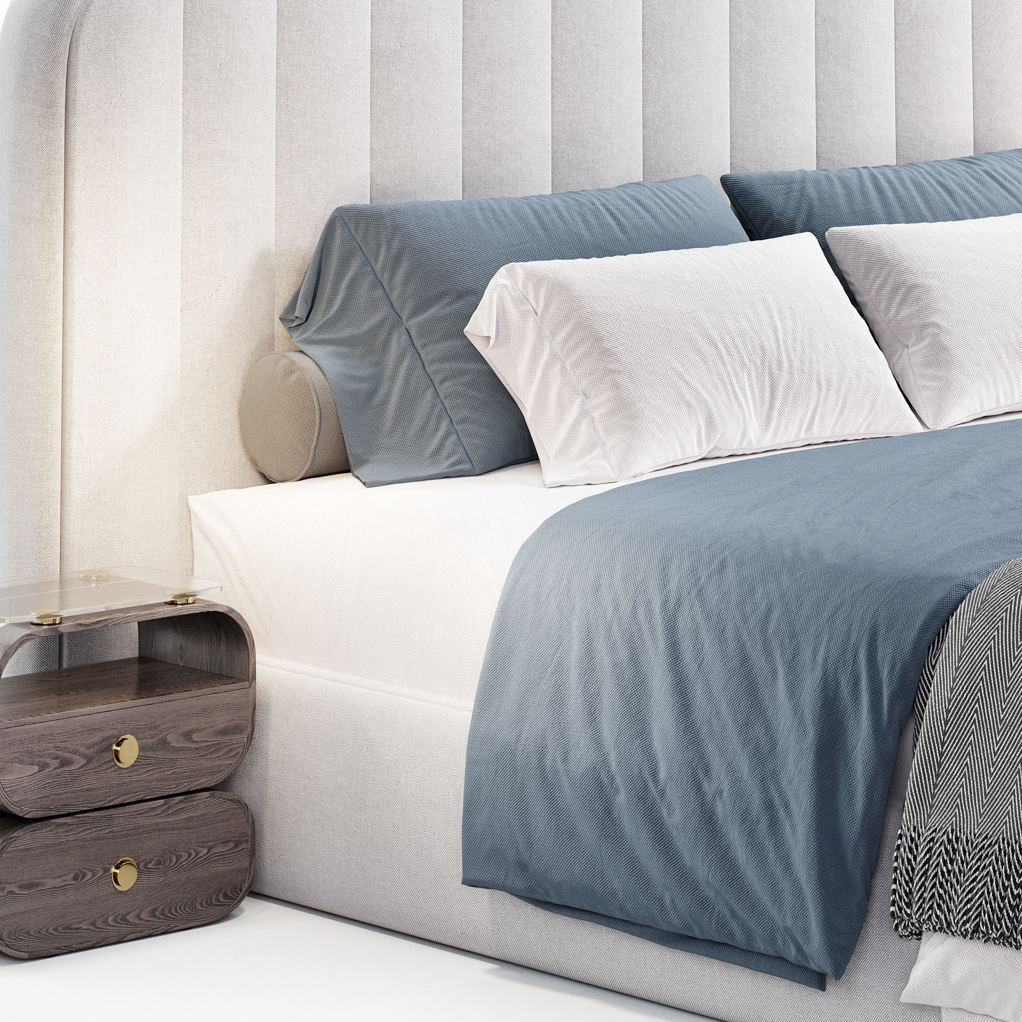 Bed K531 by Delavega 3D model_1