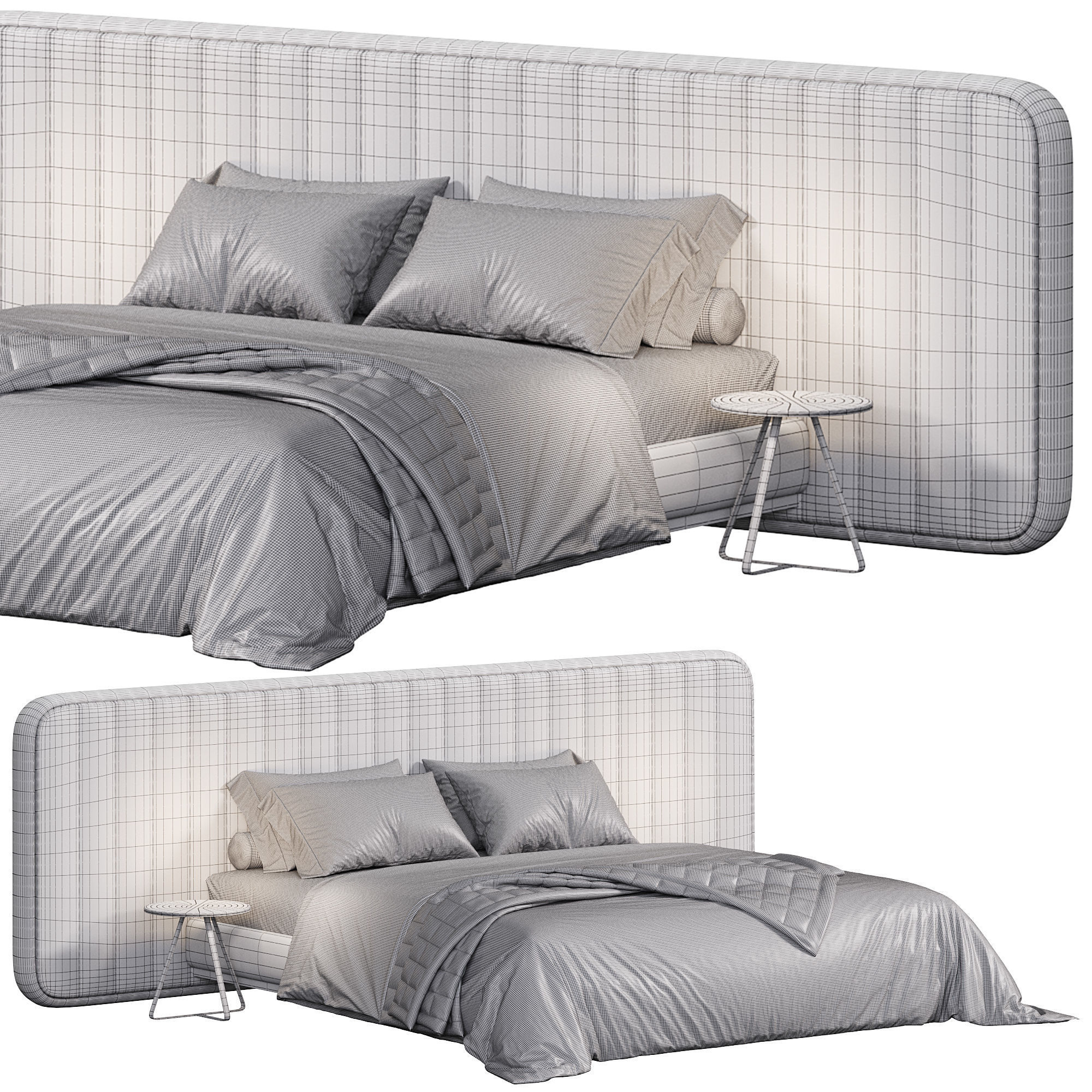 Bed K531 by Delavega 3D model_6