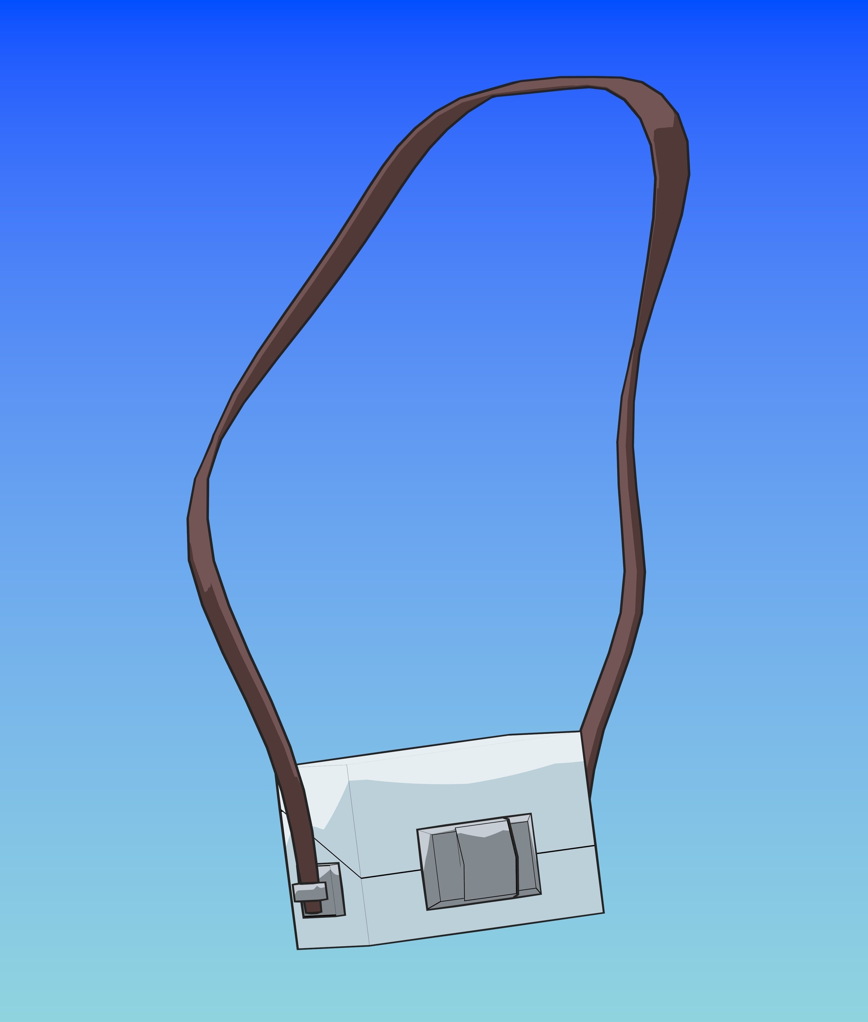 Pack Aqua Goddess - Konosuba - 3D Model Blender Low-poly 3D model_20