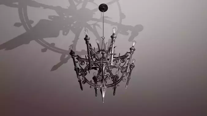 Victorian Gothic Chandelier