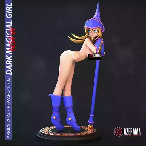 DARK MAGICIAN GIRL NSFW - STL READY FOR 3D PRINTING 3D print model