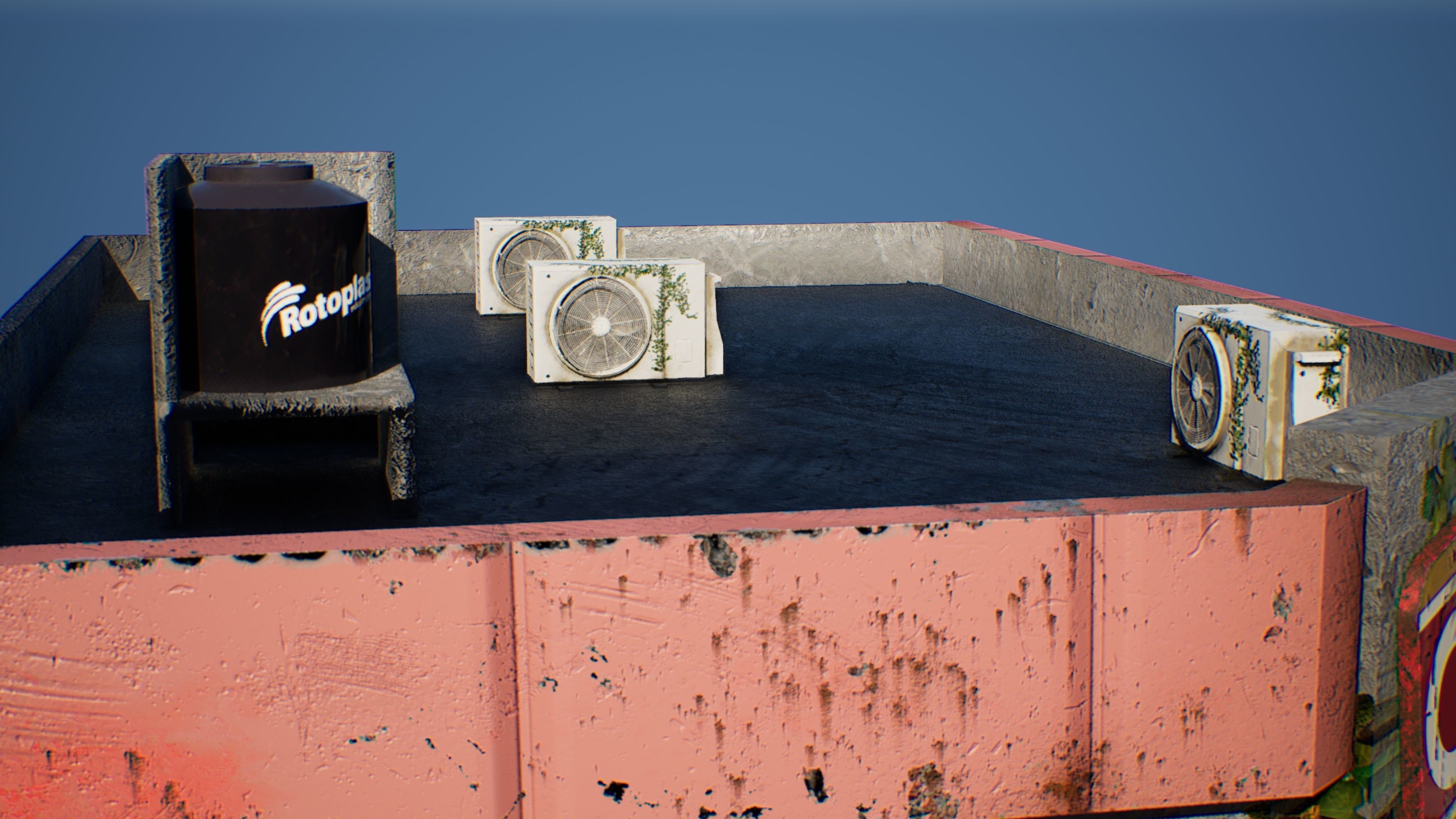 The Last OXXO Low-poly 3D model_7