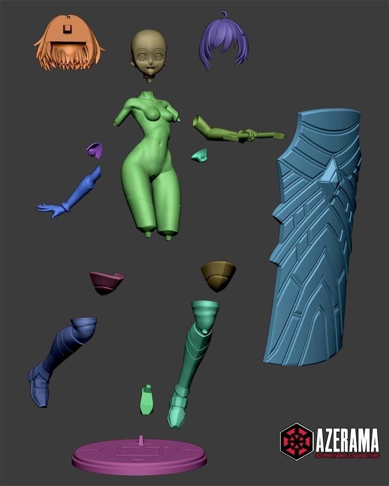 MAPLE NSFW STL READY FOR 3D PRINTING 3D print model_2