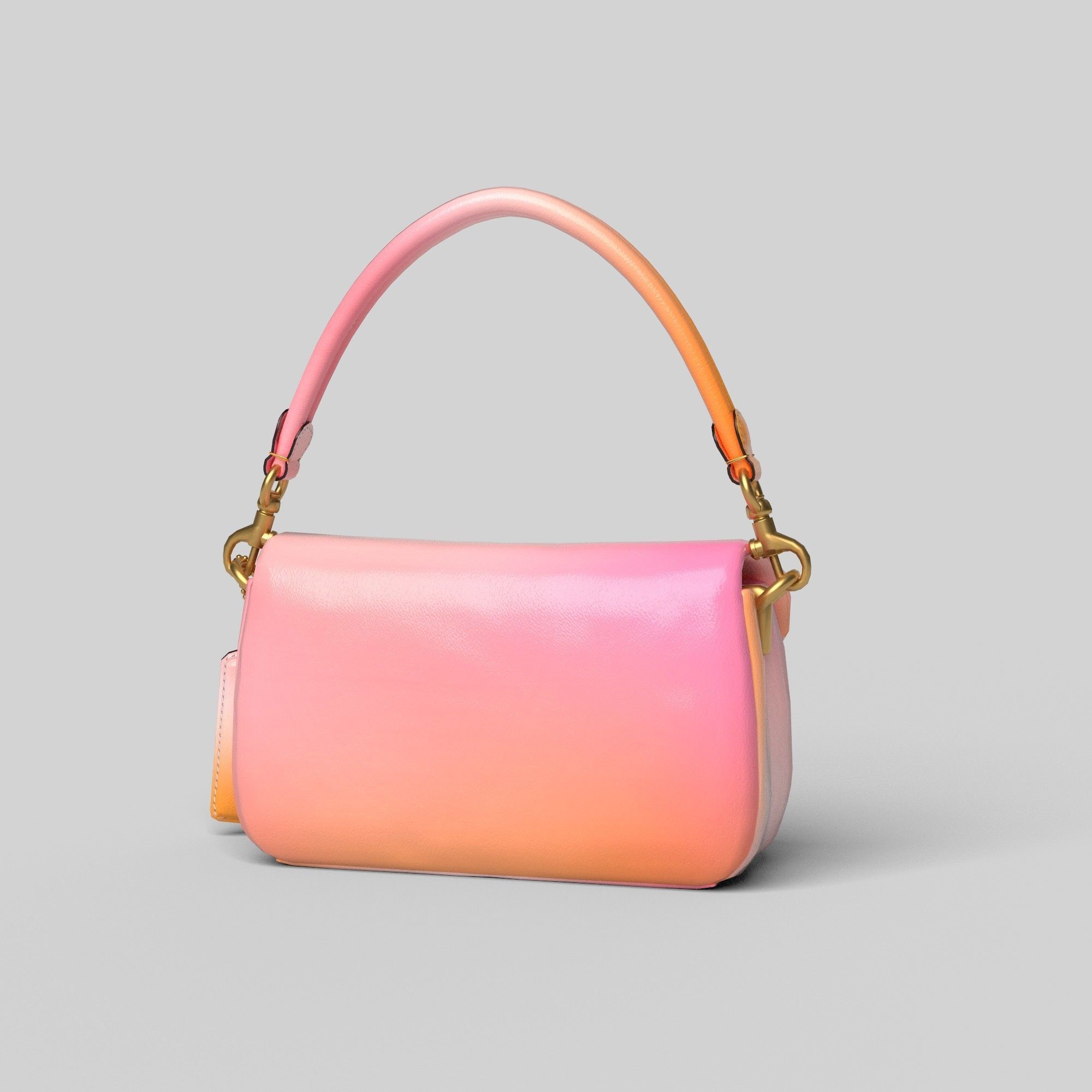 BAG-PILLOW TABBY SHOULDER  Low-poly 3D model_6