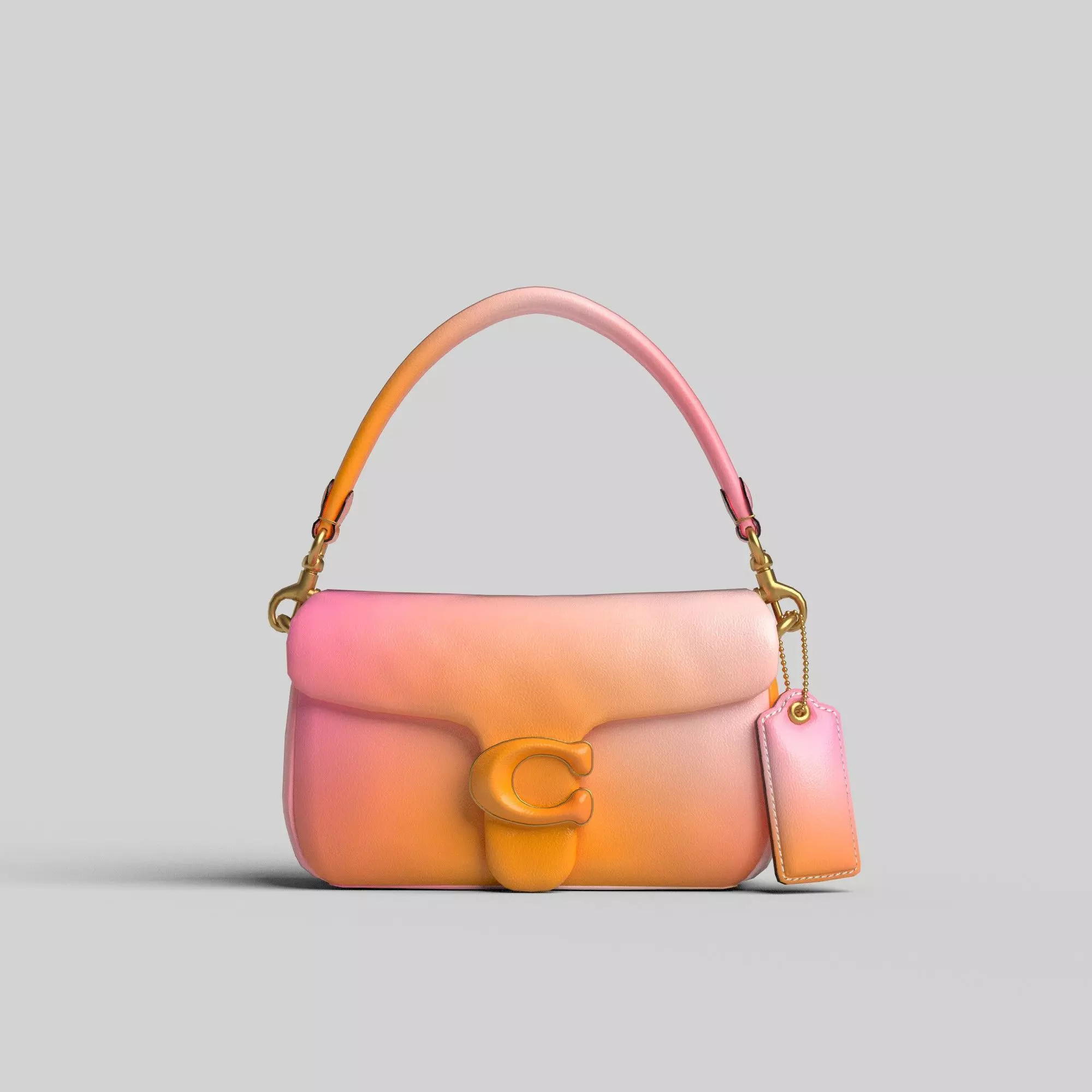 BAG-PILLOW TABBY SHOULDER  Low-poly 3D model_0