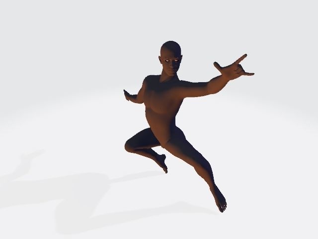spider man pose 002 3D model_1
