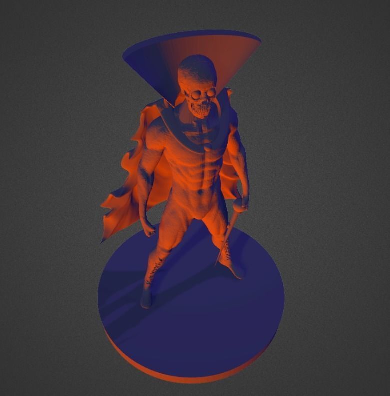 OGON BAT FANTOMAS 3D print model_3