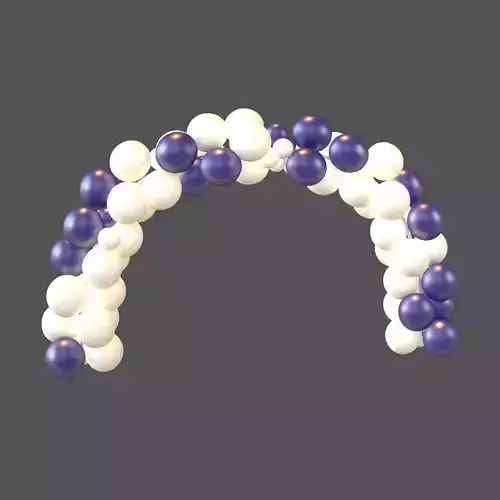 Carnival Balloon Garland V1 003