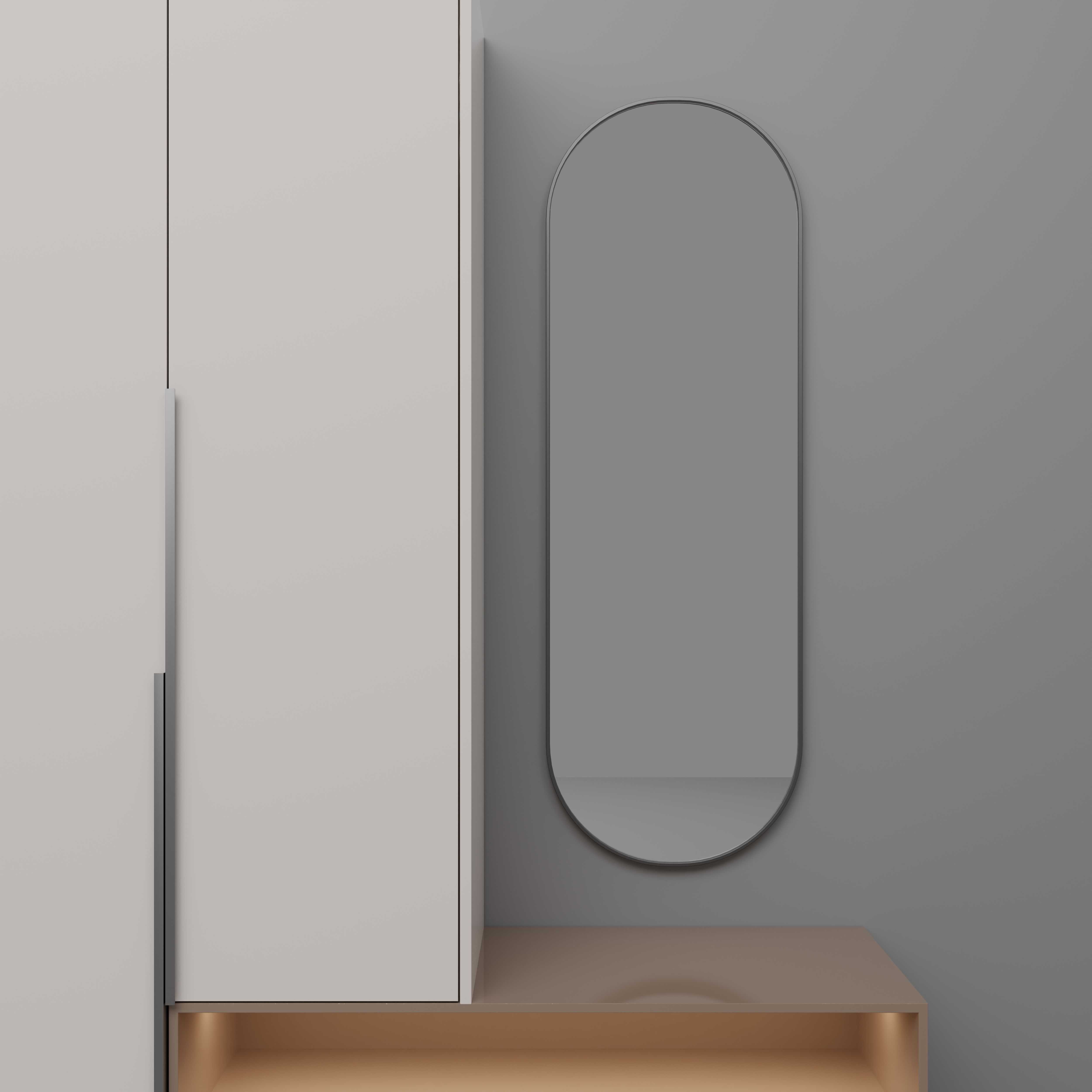 Modern Closet V4 3D model_2