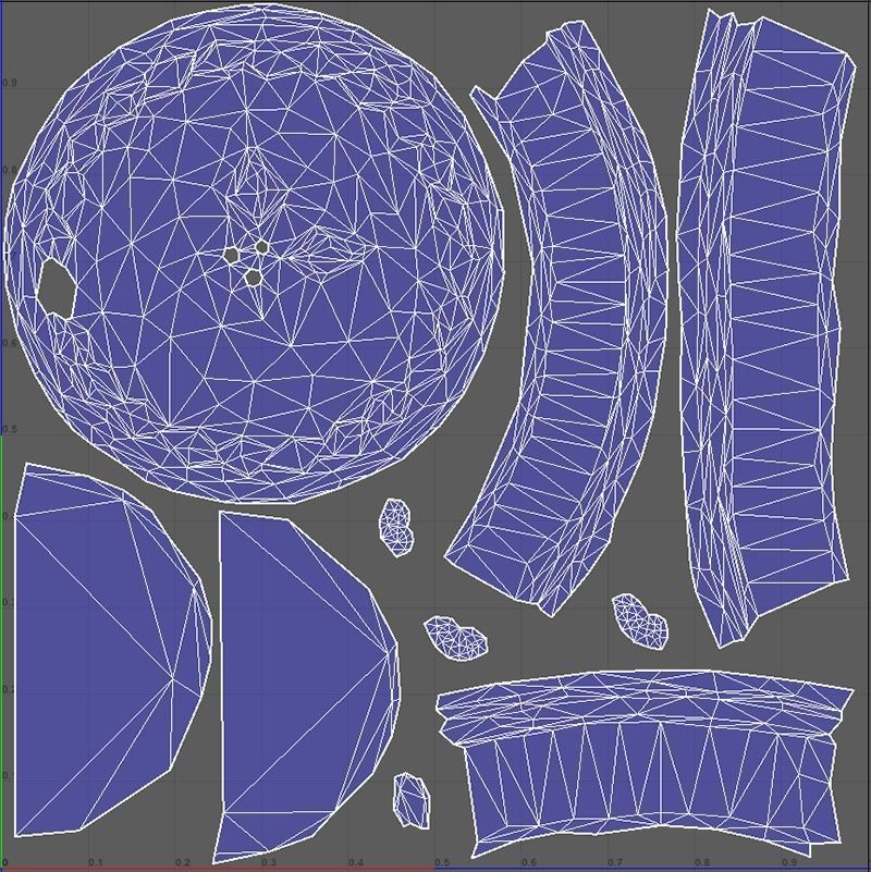 CherryPie Low-poly 3D model_7