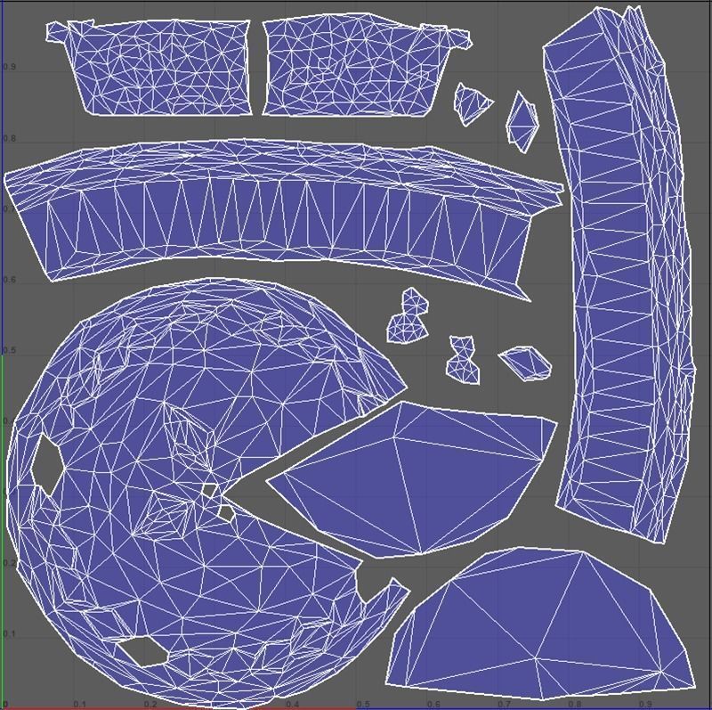 CherryPieChart Low-poly 3D model_7