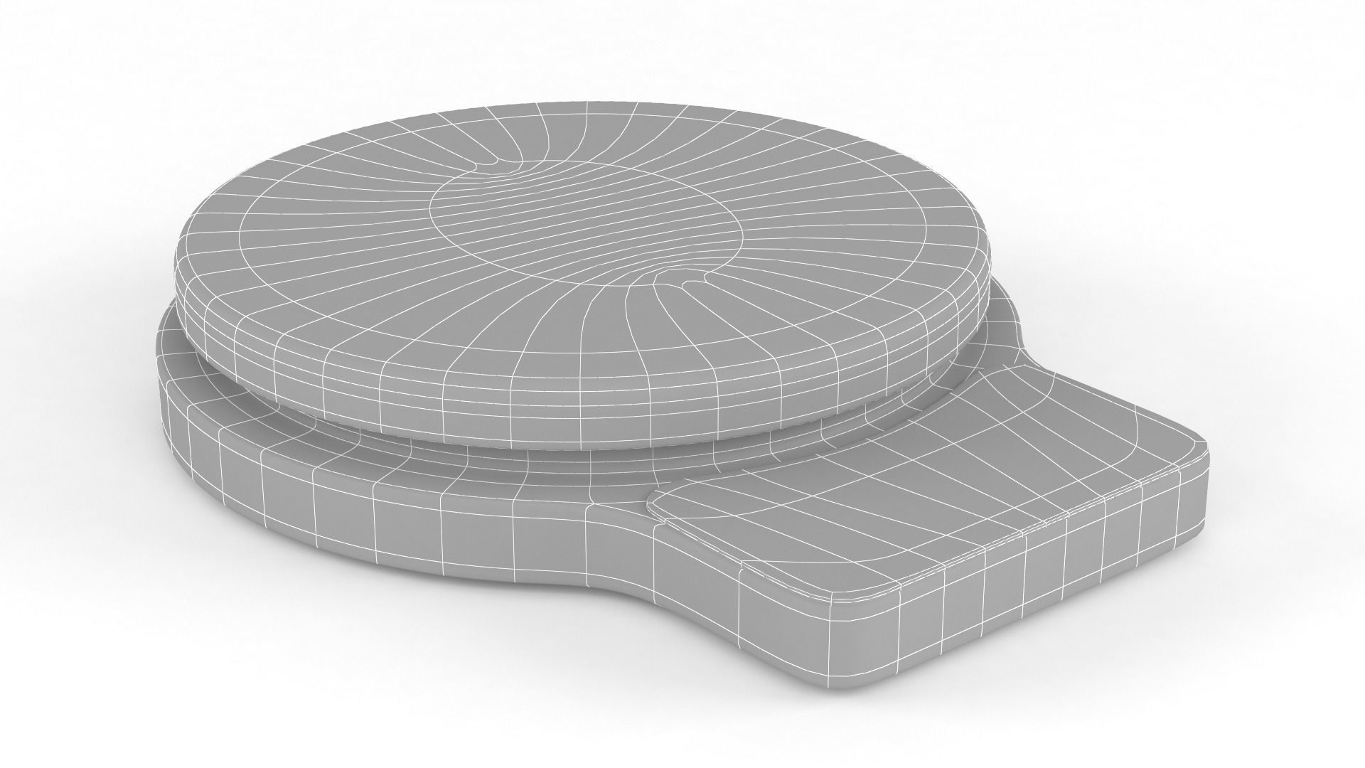 Kitchen Scale 3D model_8