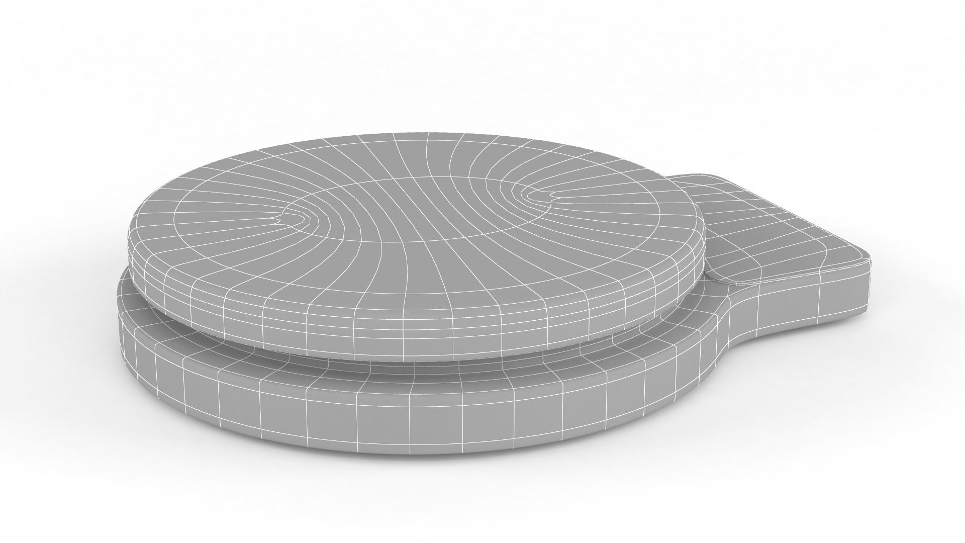 Kitchen Scale 3D model_10
