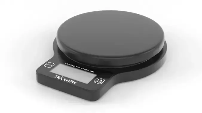 Kitchen Scale 3D model