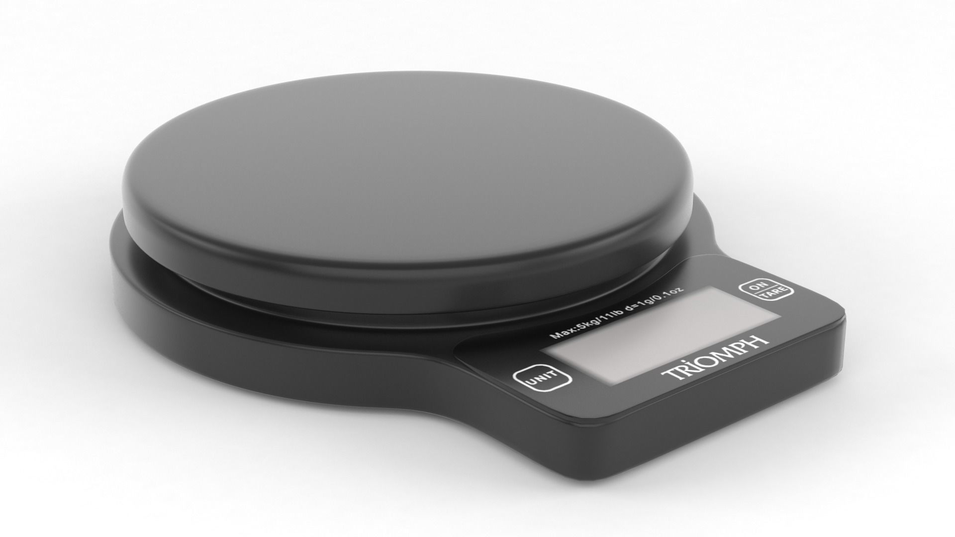 Kitchen Scale 3D model_4