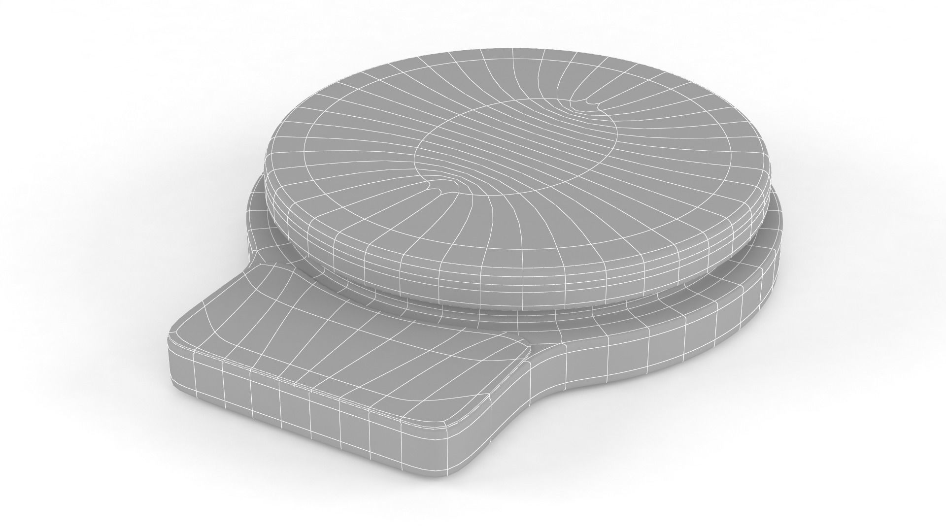 Kitchen Scale 3D model_6
