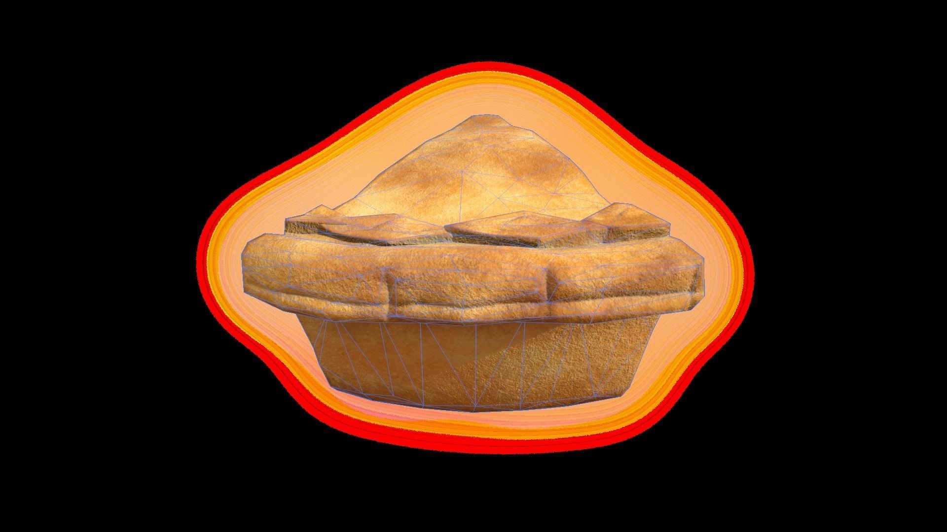 CherryPiePiece Low-poly 3D model_6