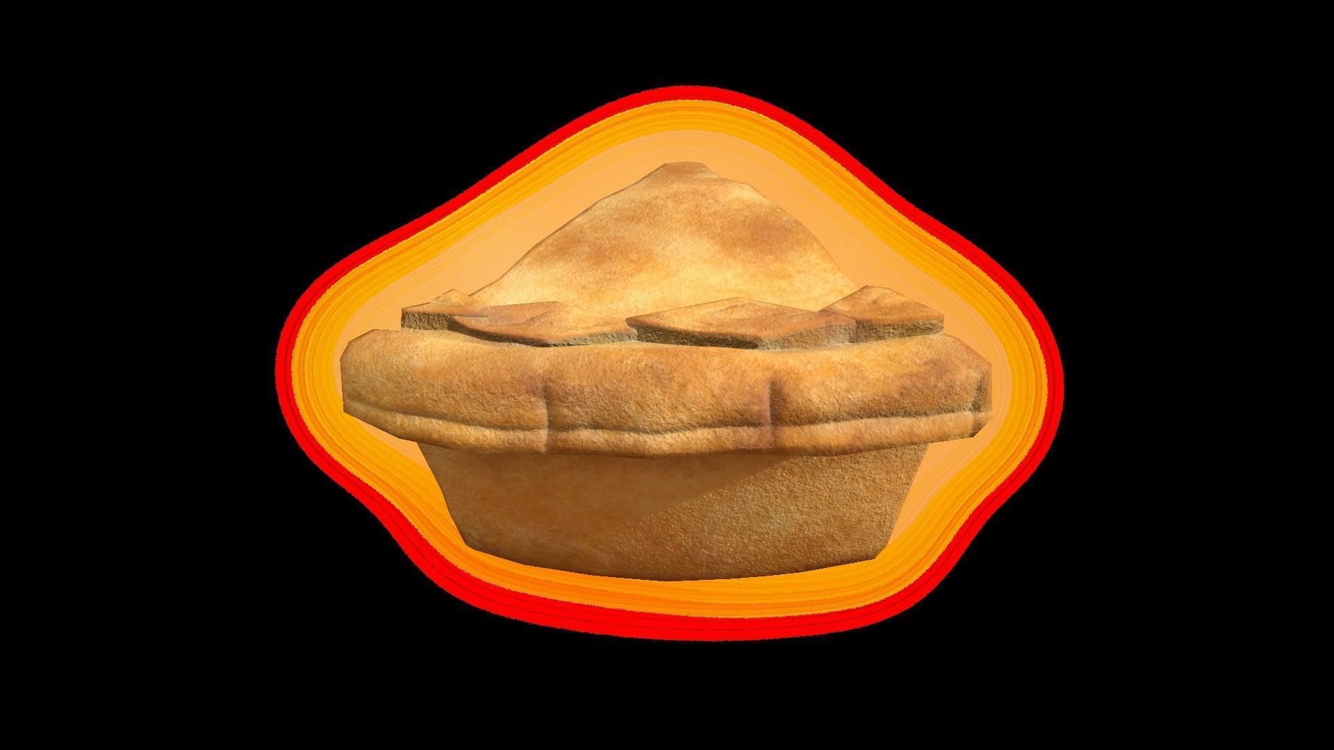 CherryPiePiece Low-poly 3D model_10