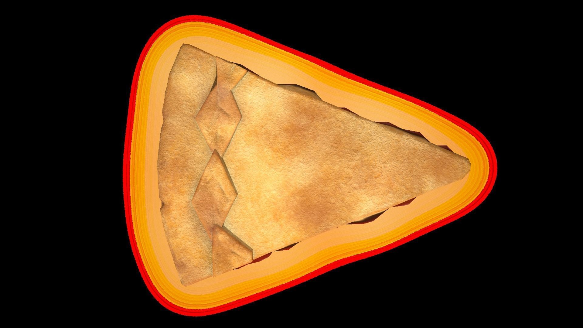 CherryPiePiece Low-poly 3D model_2