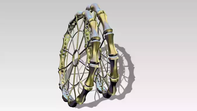 Fusion bangle code 704 in 4 sizes 3D print model