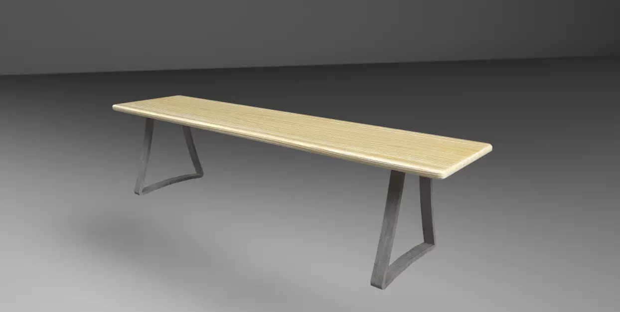 Chair LowPolygon Low-poly 3D model_0