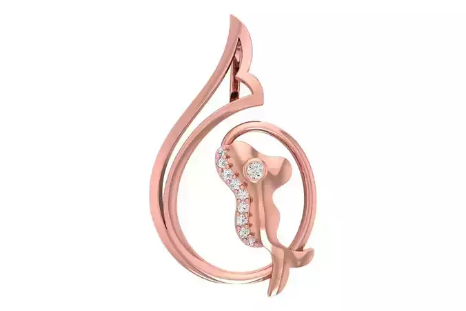 Childran Pendant 3dm STL OBJ FBX Renders Details