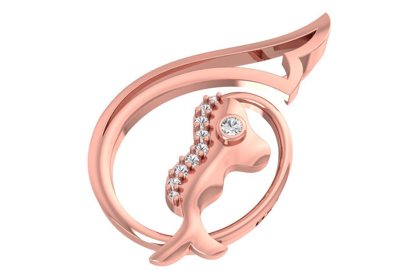 Childran Pendant 3dm STL OBJ FBX Renders Details 3D print model_2