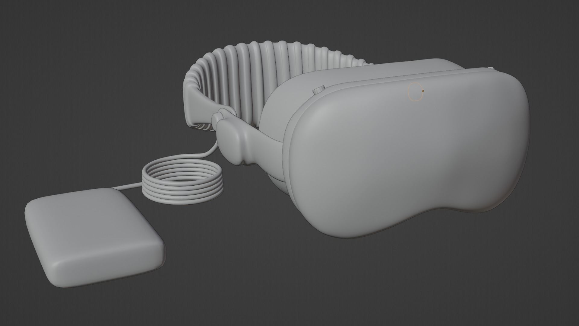 Apple VR headset 3D model 3D model_2
