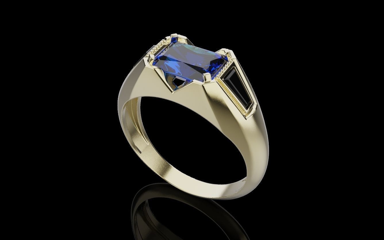 Rings 003 3D print model_2