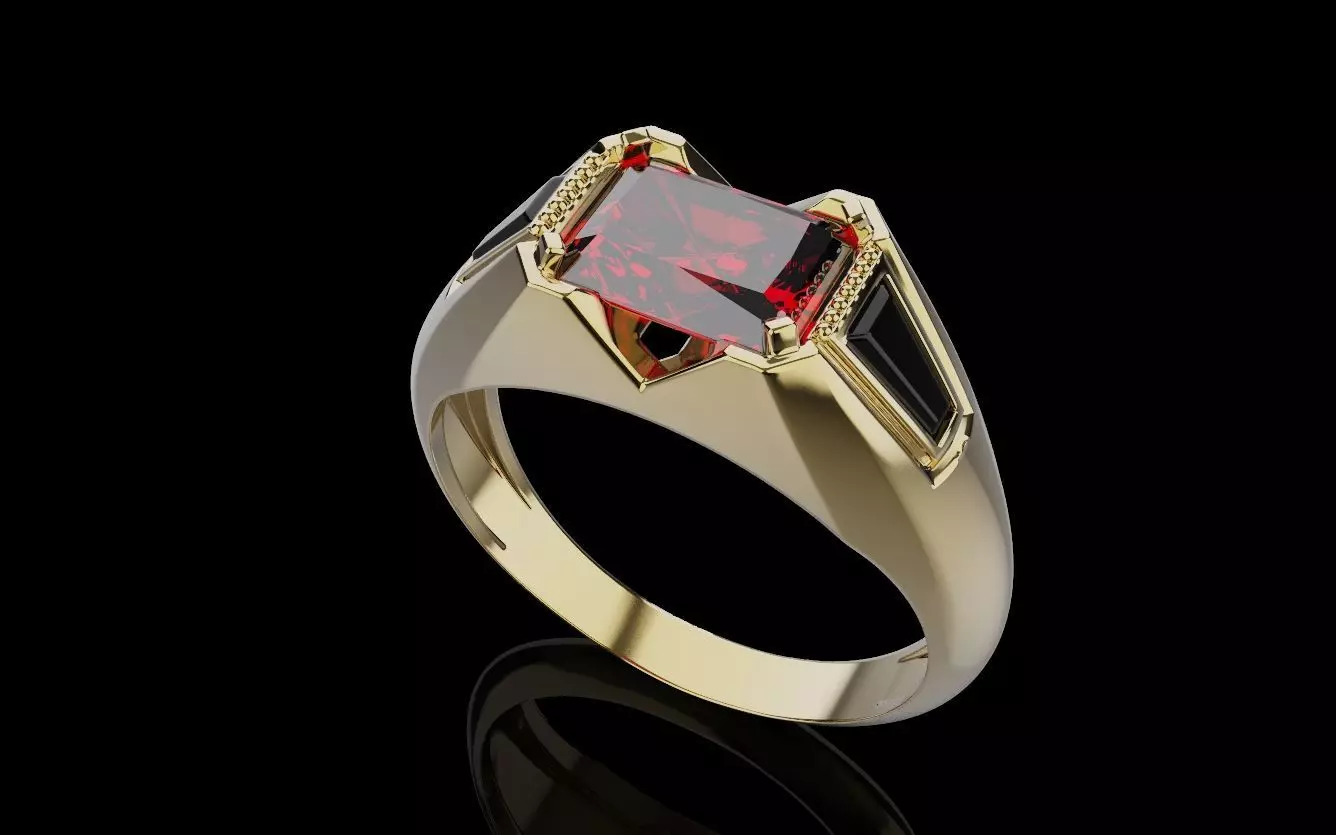 Rings 003 3D print model_0