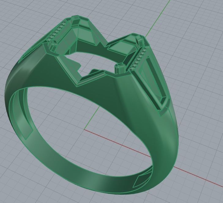 Rings 003 3D print model_43