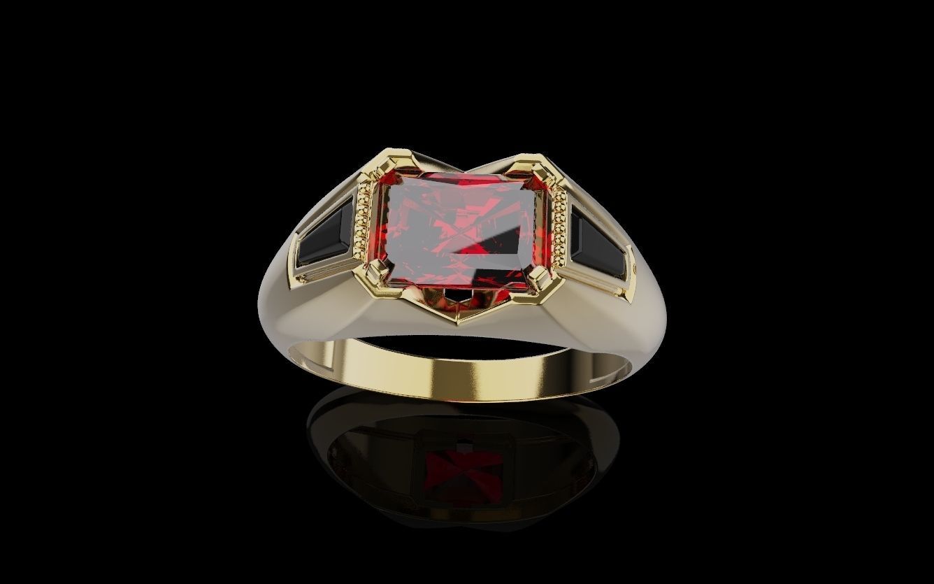 Rings 003 3D print model_26