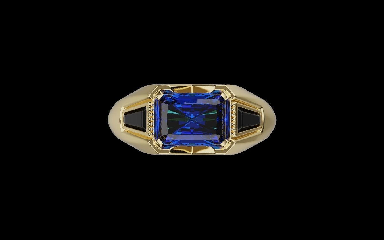 Rings 003 3D print model_11