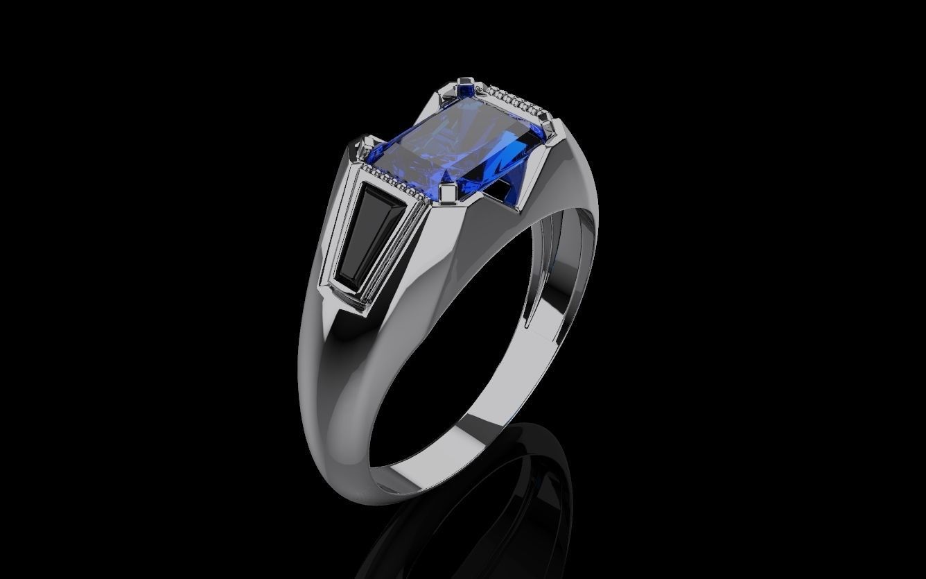 Rings 003 3D print model_12