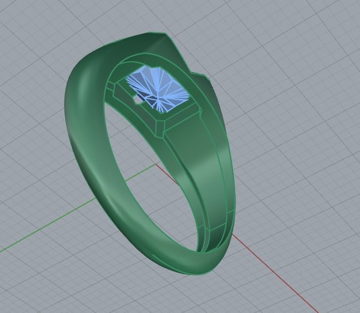 Rings 003 3D print model_42