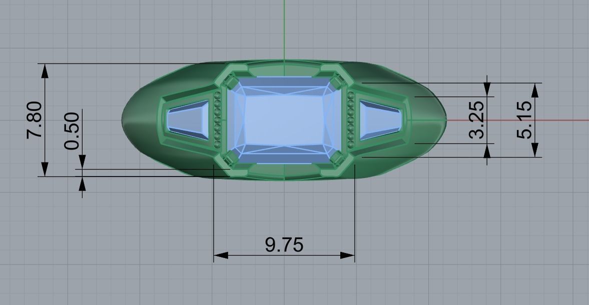 Rings 003 3D print model_37