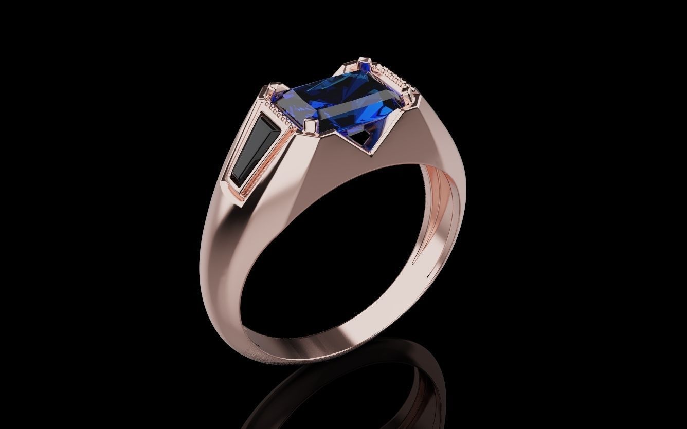 Rings 003 3D print model_5