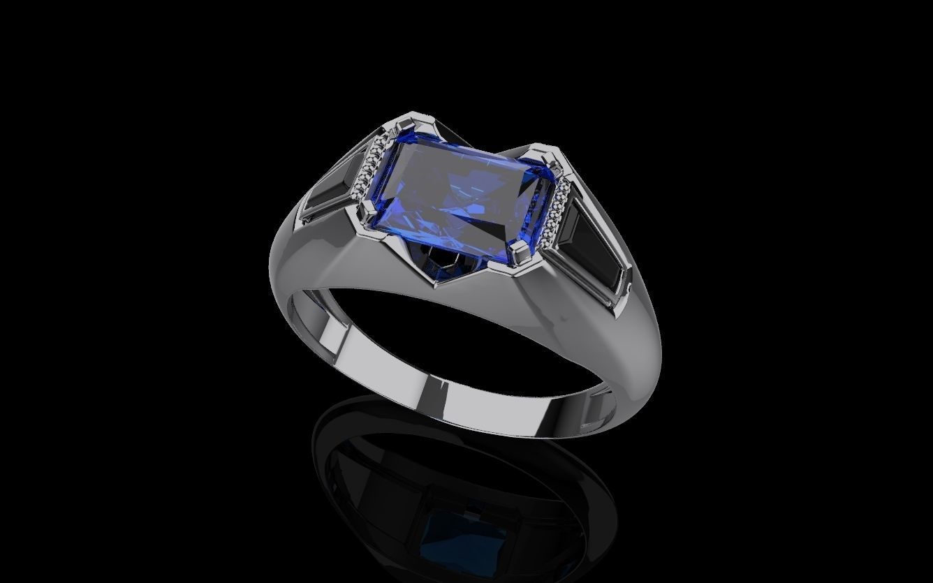 Rings 003 3D print model_9