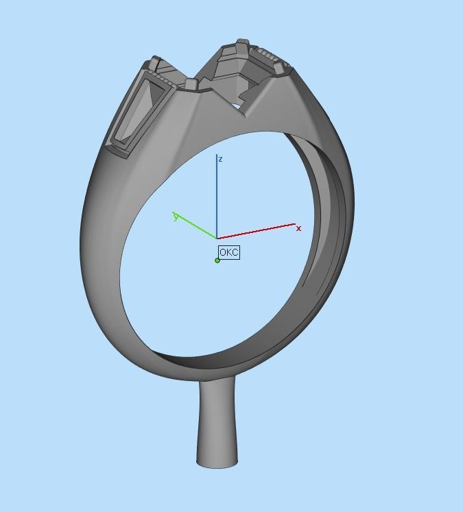 Rings 003 3D print model_47