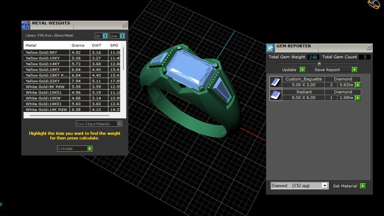 Rings 003 3D print model_49