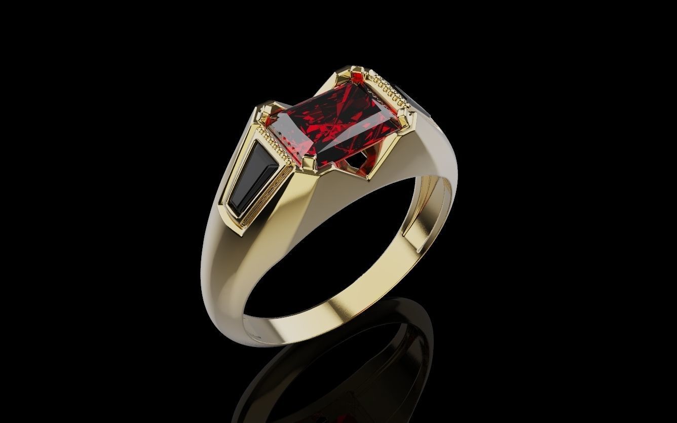 Rings 003 3D print model_25