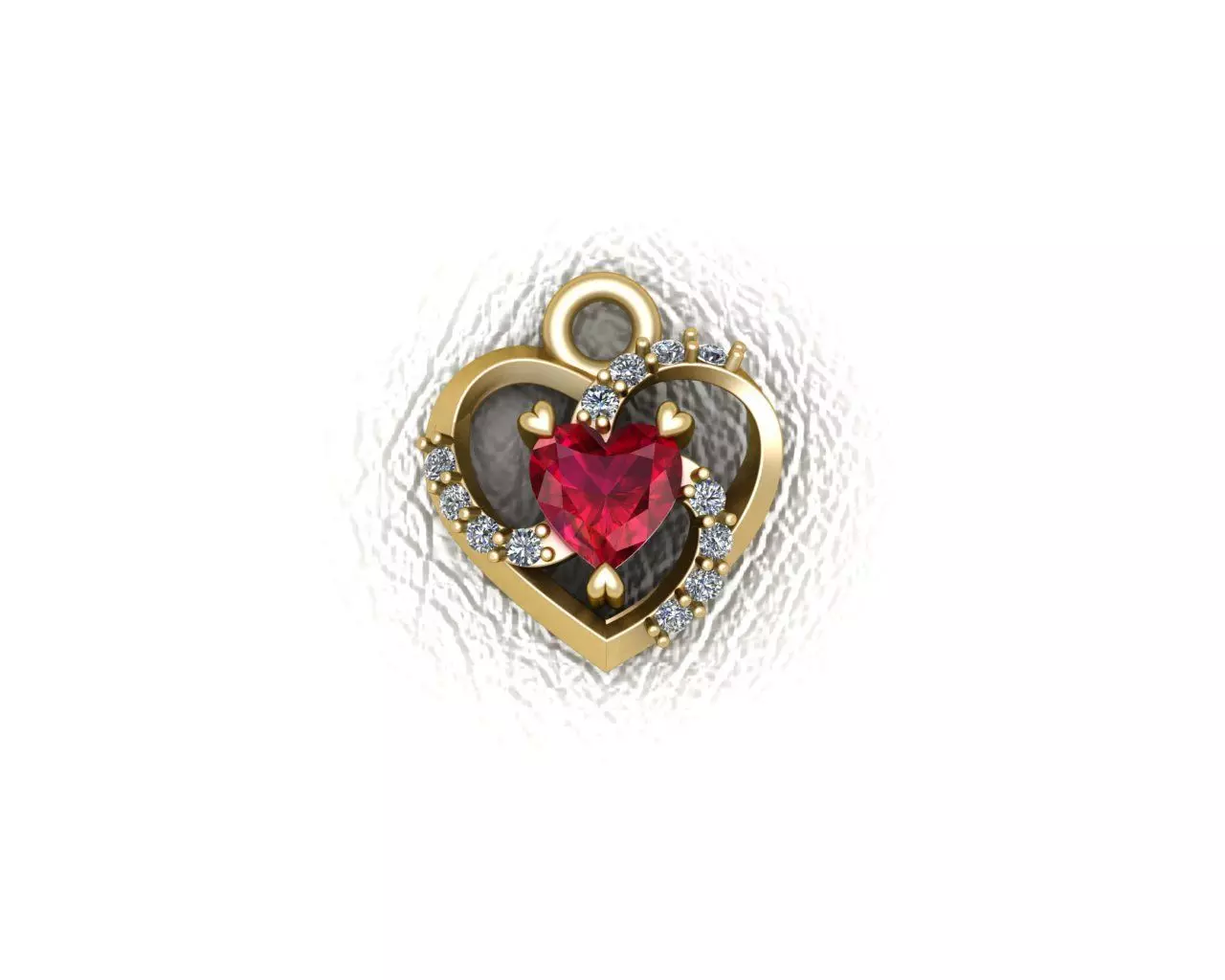 Heart Medal Free 3D print model
