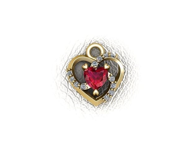 Heart Medal Free 3D print model