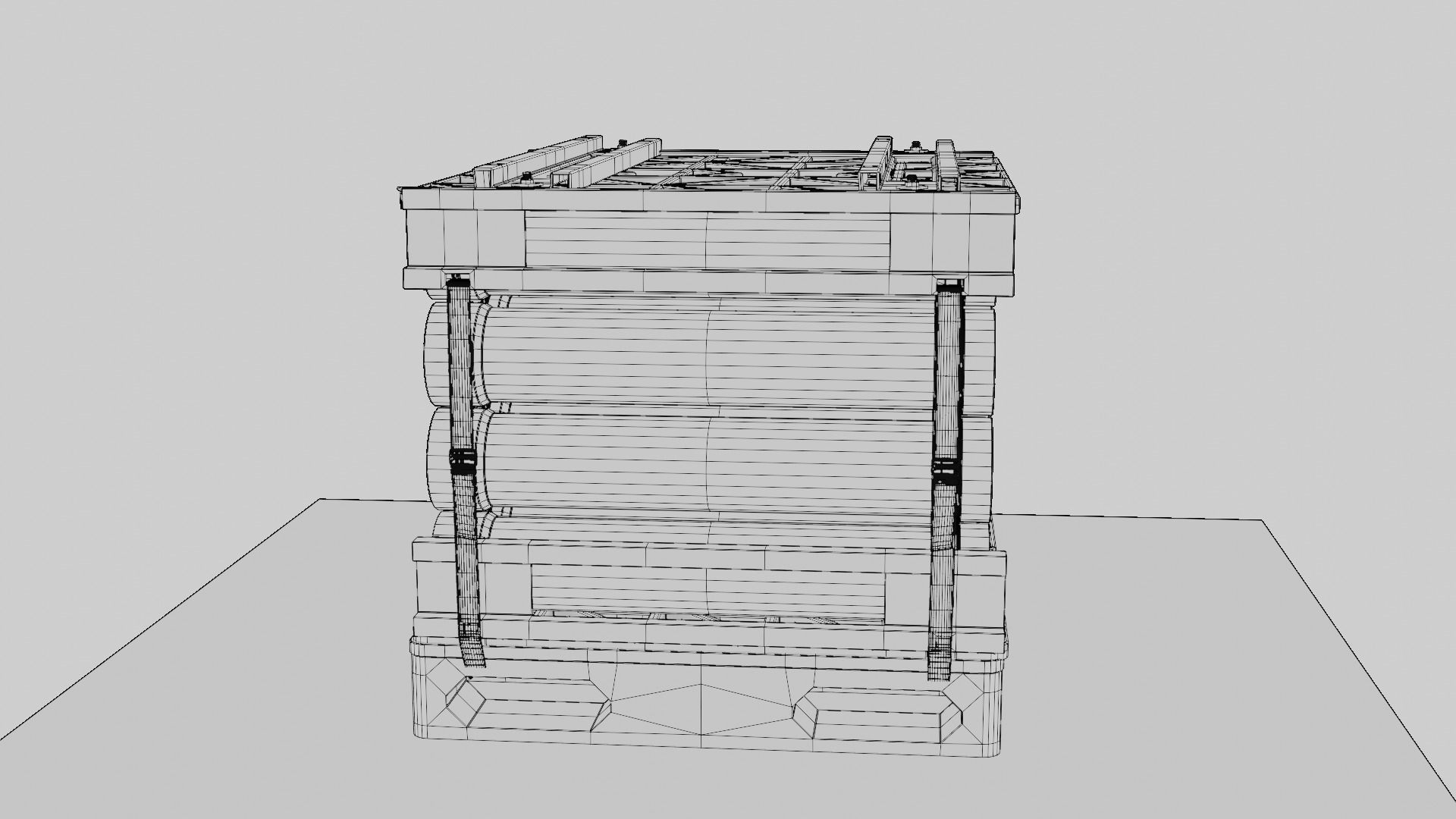 Military Cartridge Cargo weapons  4k pbr textures Low-poly 3D model_14