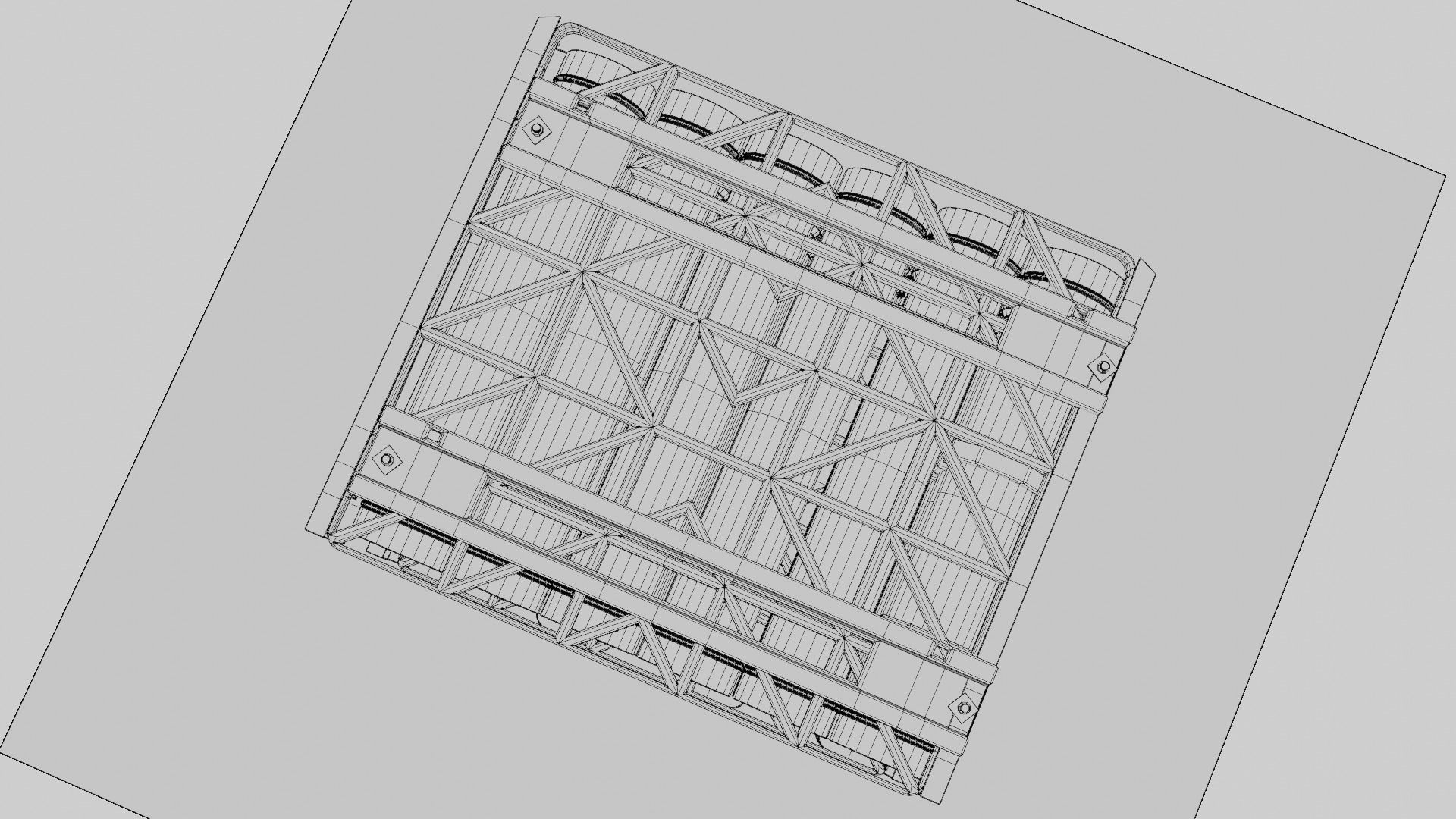 Military Cartridge Cargo weapons  4k pbr textures Low-poly 3D model_11
